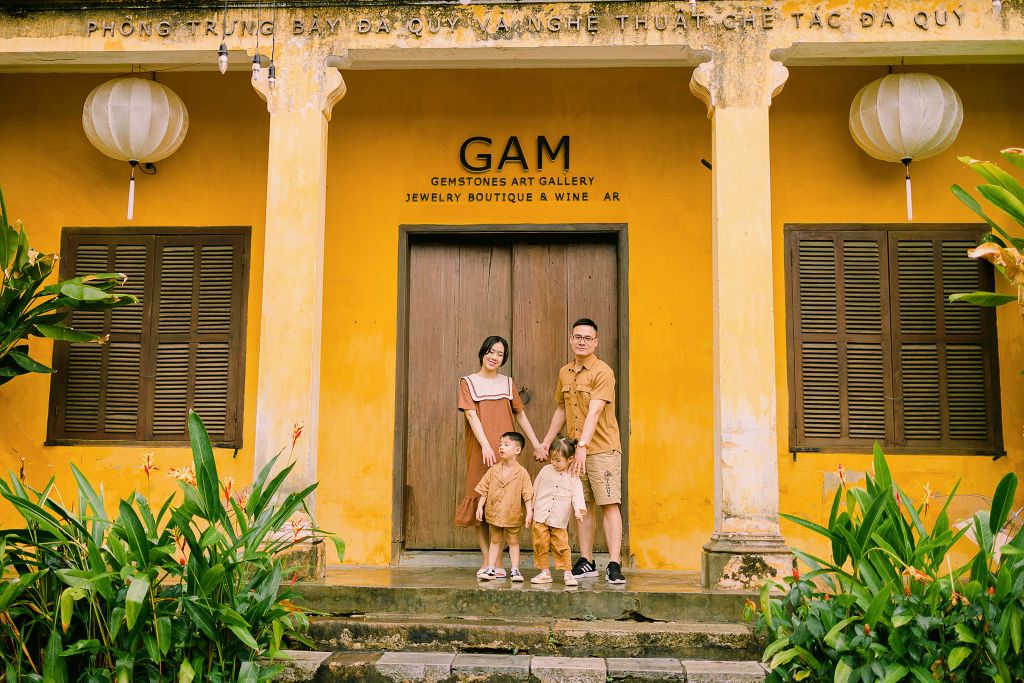 Studio chụp ảnh gia đình Đà Nẵng ngoại cảnh